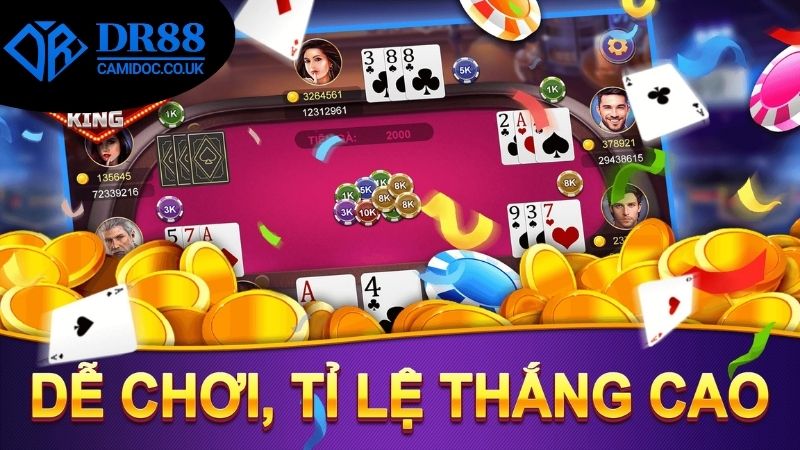 Ưu điểm nổi trội đầy sức hút khi chơi Bài Cào online DR88