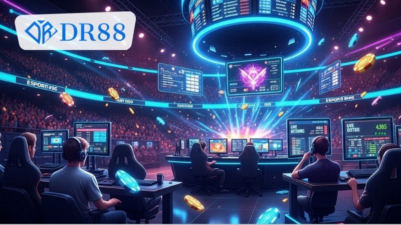 Lý do các giải đấu E-sports lớn tại DR88 thu hút người chơi