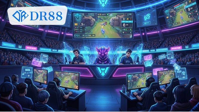 Mẹo chọn kèo hiệu quả khi cá cược giải đấu E-sports lớn tại DR88