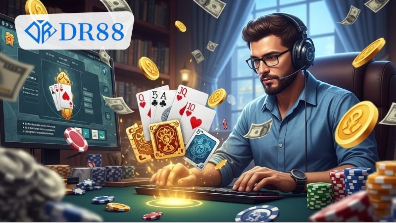 Ưu điểm khi chơi Poker trực tuyến DR88
