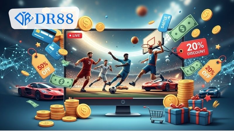 Cách nhận giảm giá cược thể thao tại DR88