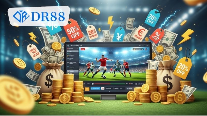 Điều kiện áp dụng ưu giảm giá cược thể thao tại DR88