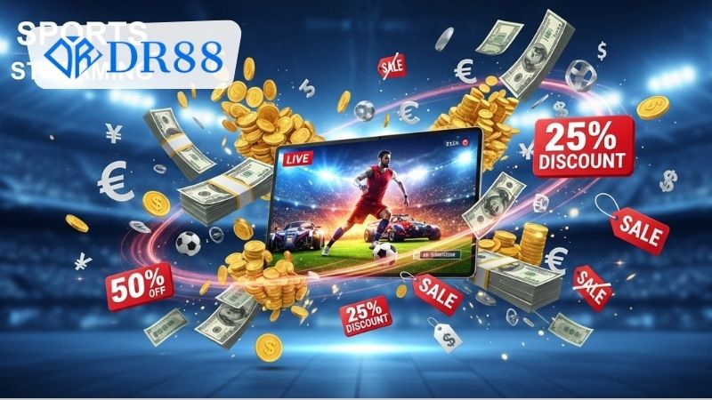 Giảm giá cược thể thao tại DR88