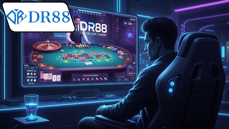 Hướng dẫn cách vào chơi Live Casino DR88