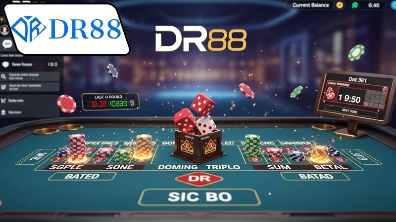 Các loại cược phổ biến trong Sic Bo tại DR88