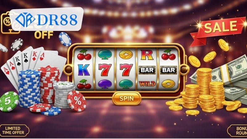 Các dạng khuyến mãi Slot game phổ biến tại DR88